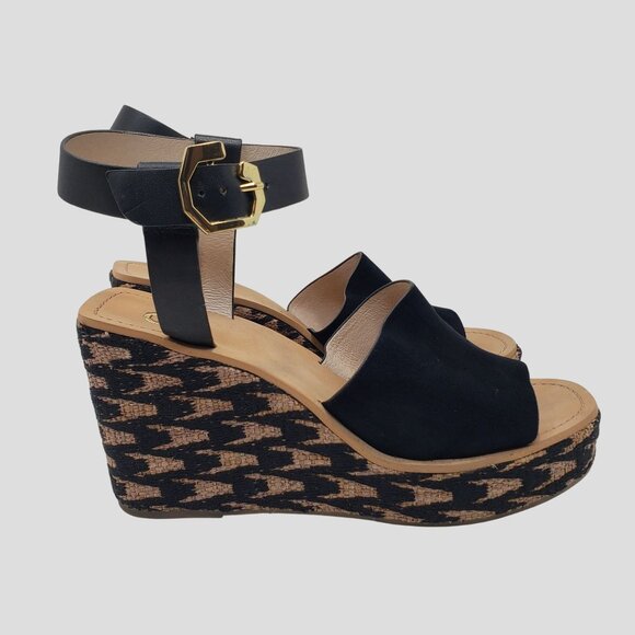 Louise et Cie Lo-Paley Leather Suede Black Womens 10M - Picture 5 of 9